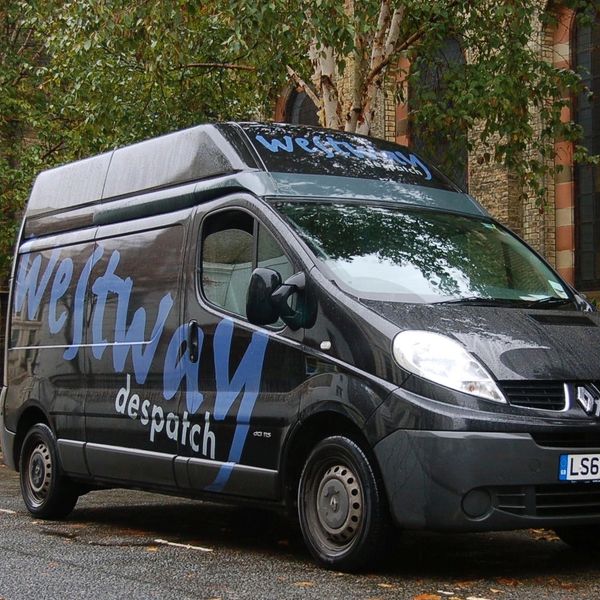 Westway Despatch Van out delivering