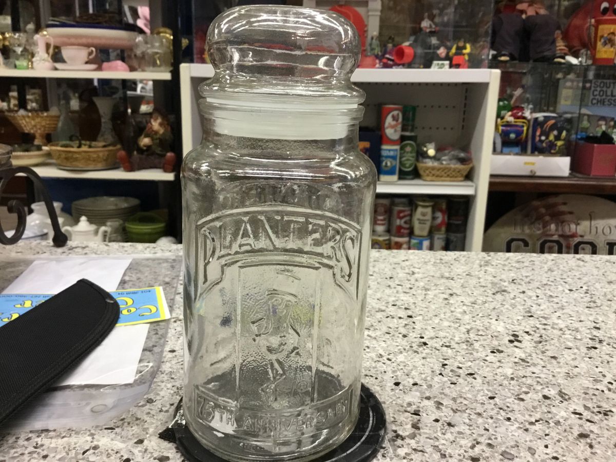 Planters 75th Anniversary Jar