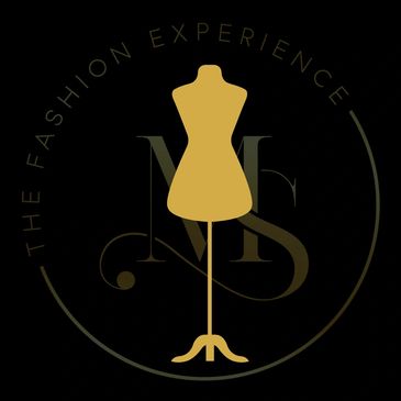 Elegant logo featuring a gold dress form and the text 'Model Status Events'.