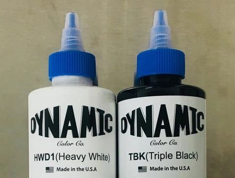 Dynamic White Tattoo Ink - 1 oz. Bottle