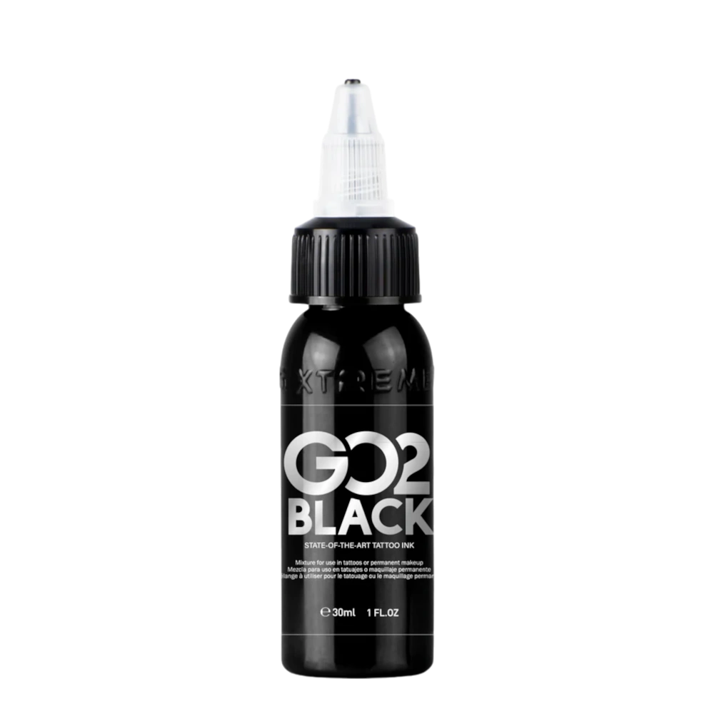 GO2 BLACK XTREME TATTOO INK