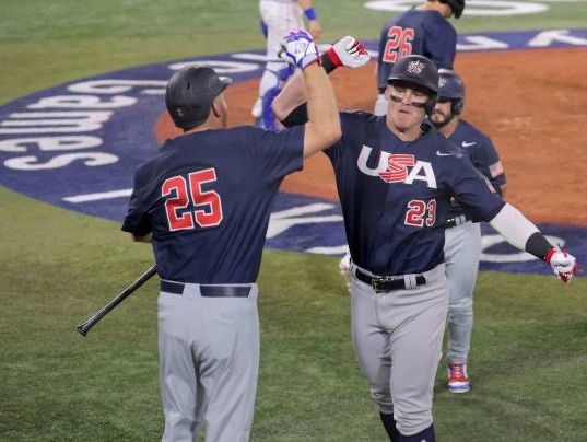 Rolfing, Rolfers Near me, Male Olympic Baseball players celebrating, athletic excellence, success