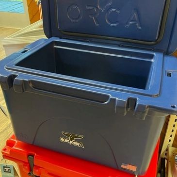 Up to 200 hours of ice cold beer with the ORCA 40 Quart Cooler