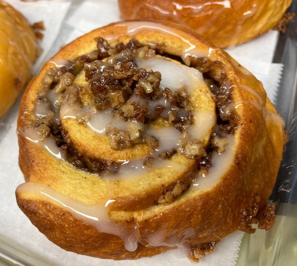Nut rolls , Cinnamon rolls, Maple and Orange rolls on the weekend and for special orders.