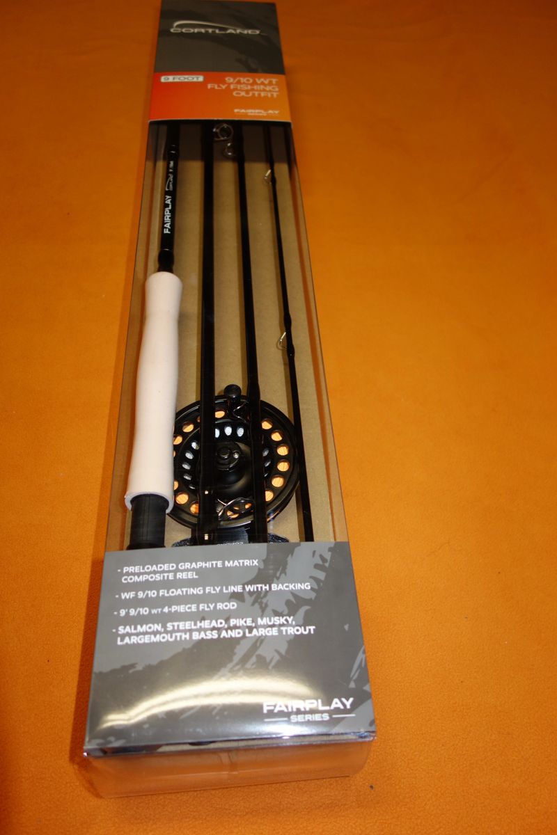 Cortland Fairplay 9foot 4piece 10weight 9/10wt Fly Combo