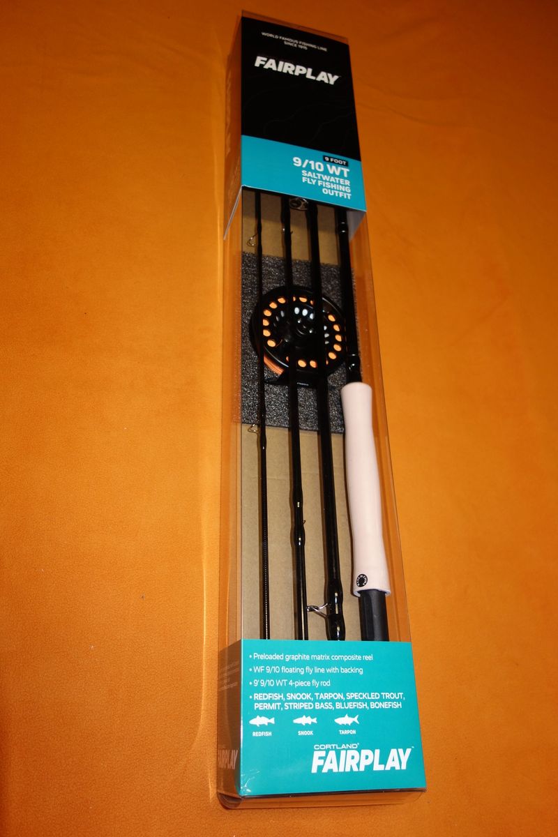 cortland fly fishing pole Saltwater Outfit 8wt  239 Flies these are great rods for fishing indicator rigs and dry flies when the opportunity presents itself Fairplay Saltwater Fly Fishing Outfit
