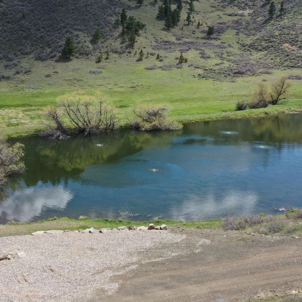 Alpine pond aeration in the Laramie Range, Wyoming
