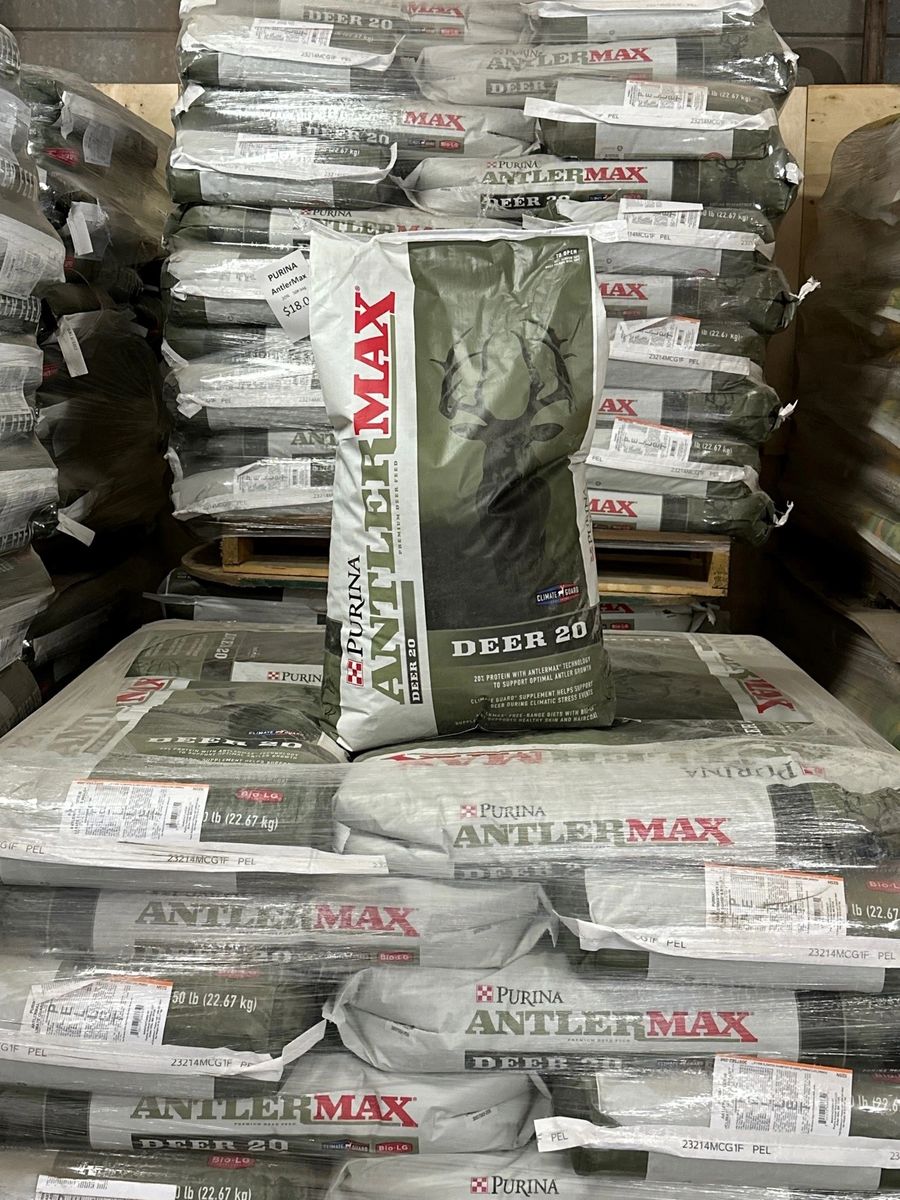 Purina AntlerMax Deer 20 with Climate Guard and Bio LG - 50 lb