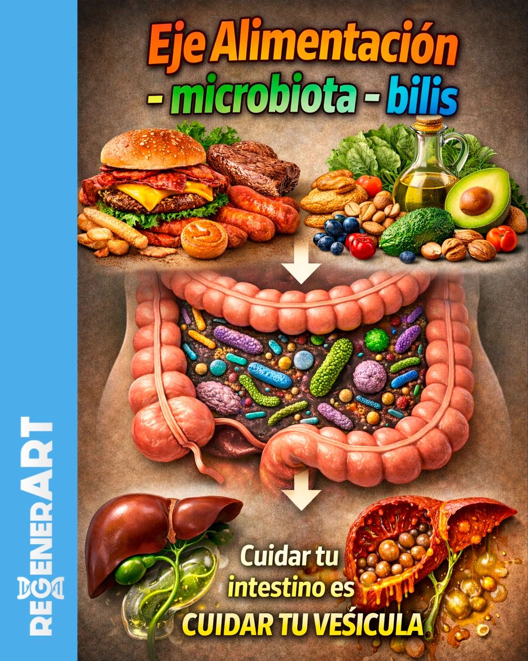 Eje Alimentación - Microbiota - Bilis