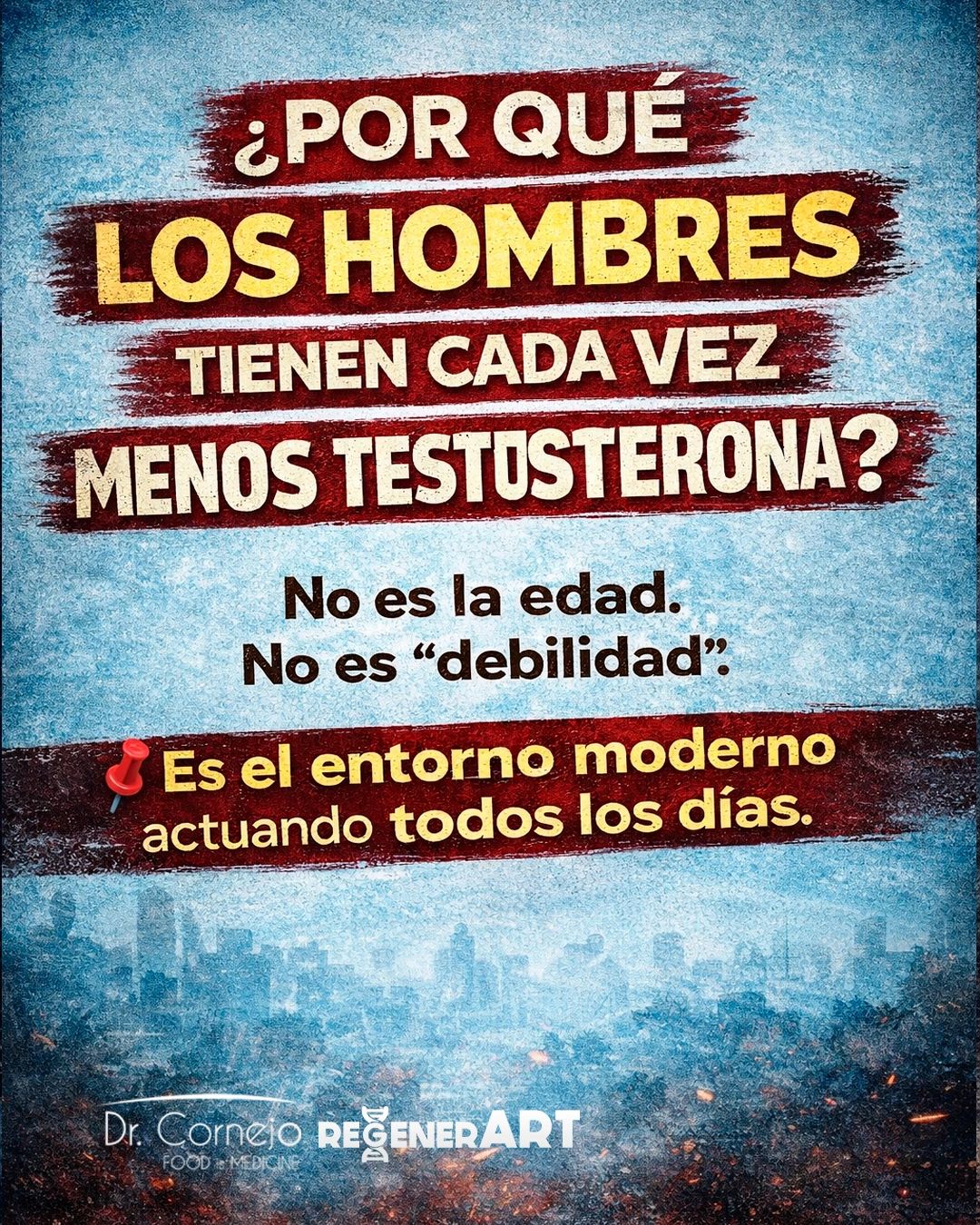 ¿Por qué los hombres tienen cada vez menos testosterona?