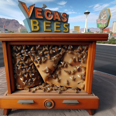 Let's work together to save the honey bees. Vegas Bees is already doing it here in Las Vegas.