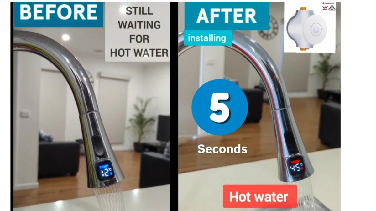 Instant Hot water system- No wait - No waste - Zero Waste Full Hot Water System