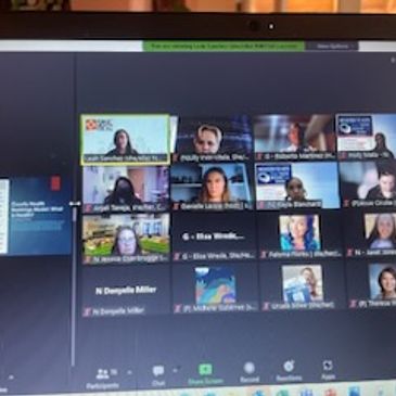 Screenshot of a virtual meeting with multiple participants on Zoom.