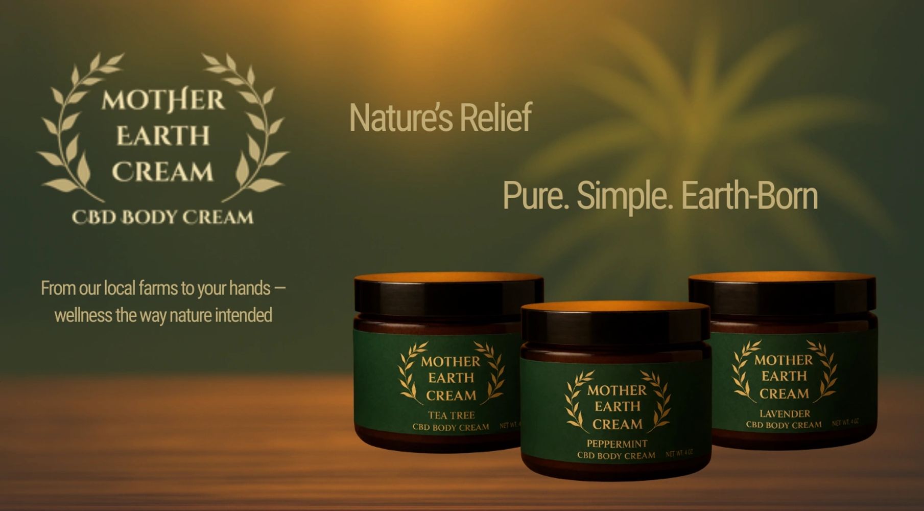 Mother Earth Cream CBD product