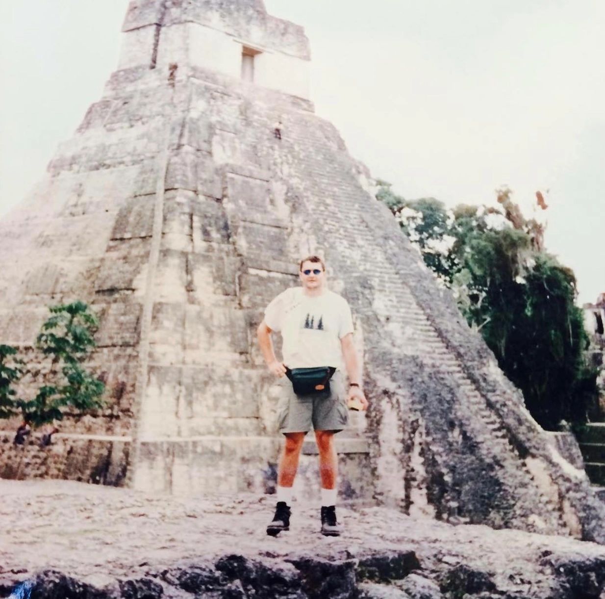 Tikal 1993 first visit. 