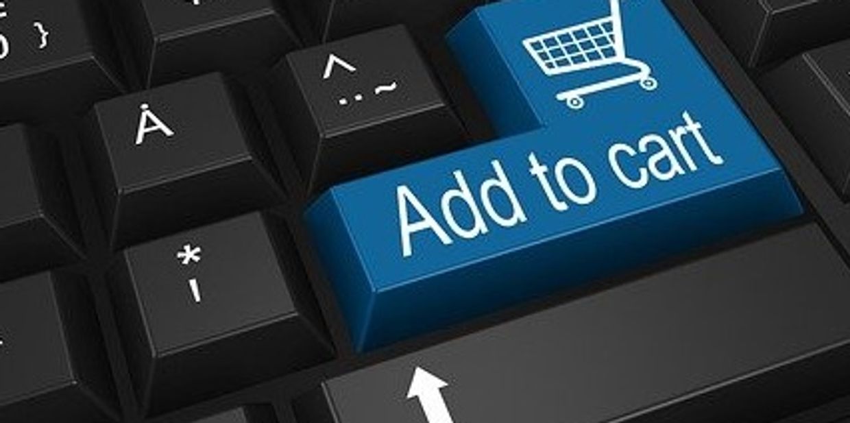 Enter key with Add to cart icon.