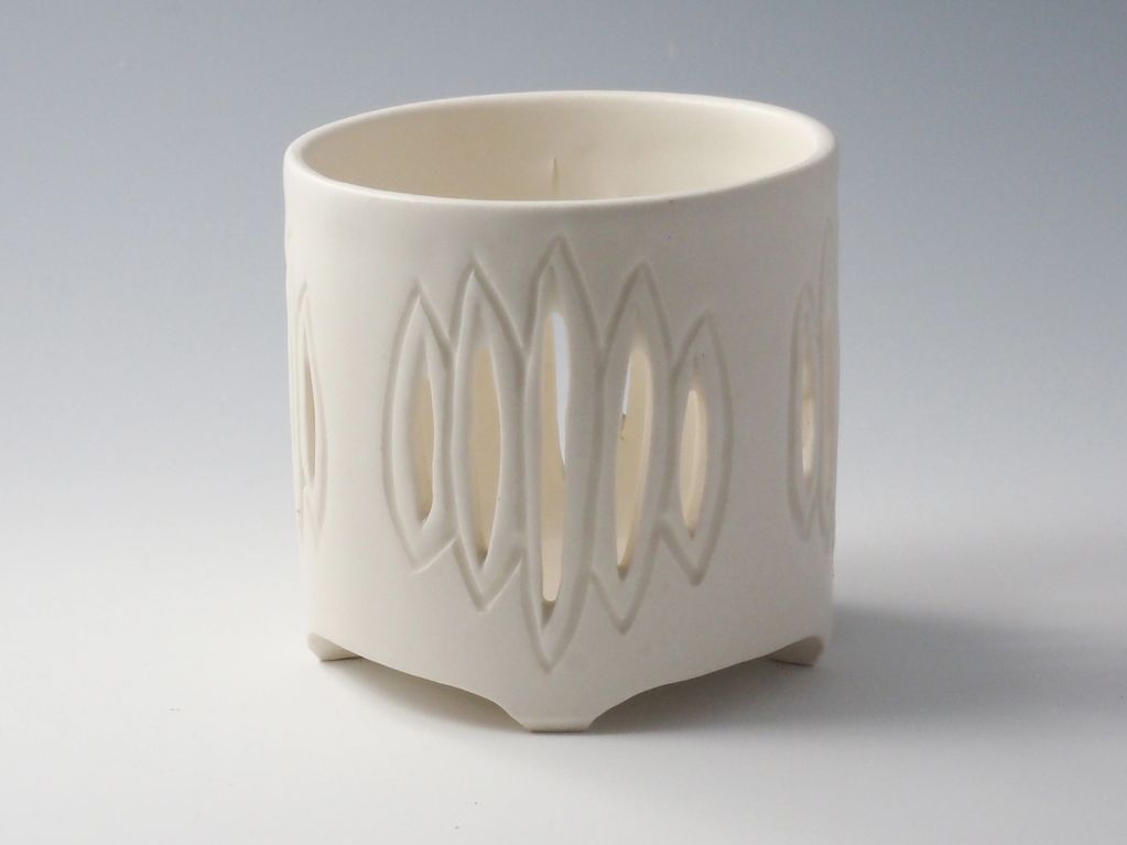 Mini Porcelain Modern Votive
