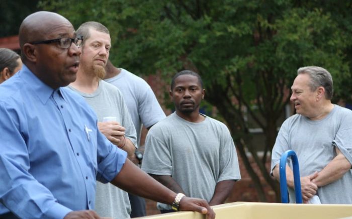 ​First baptism service June 4th at DCC.  Five men professed their faith & are now being baptized.