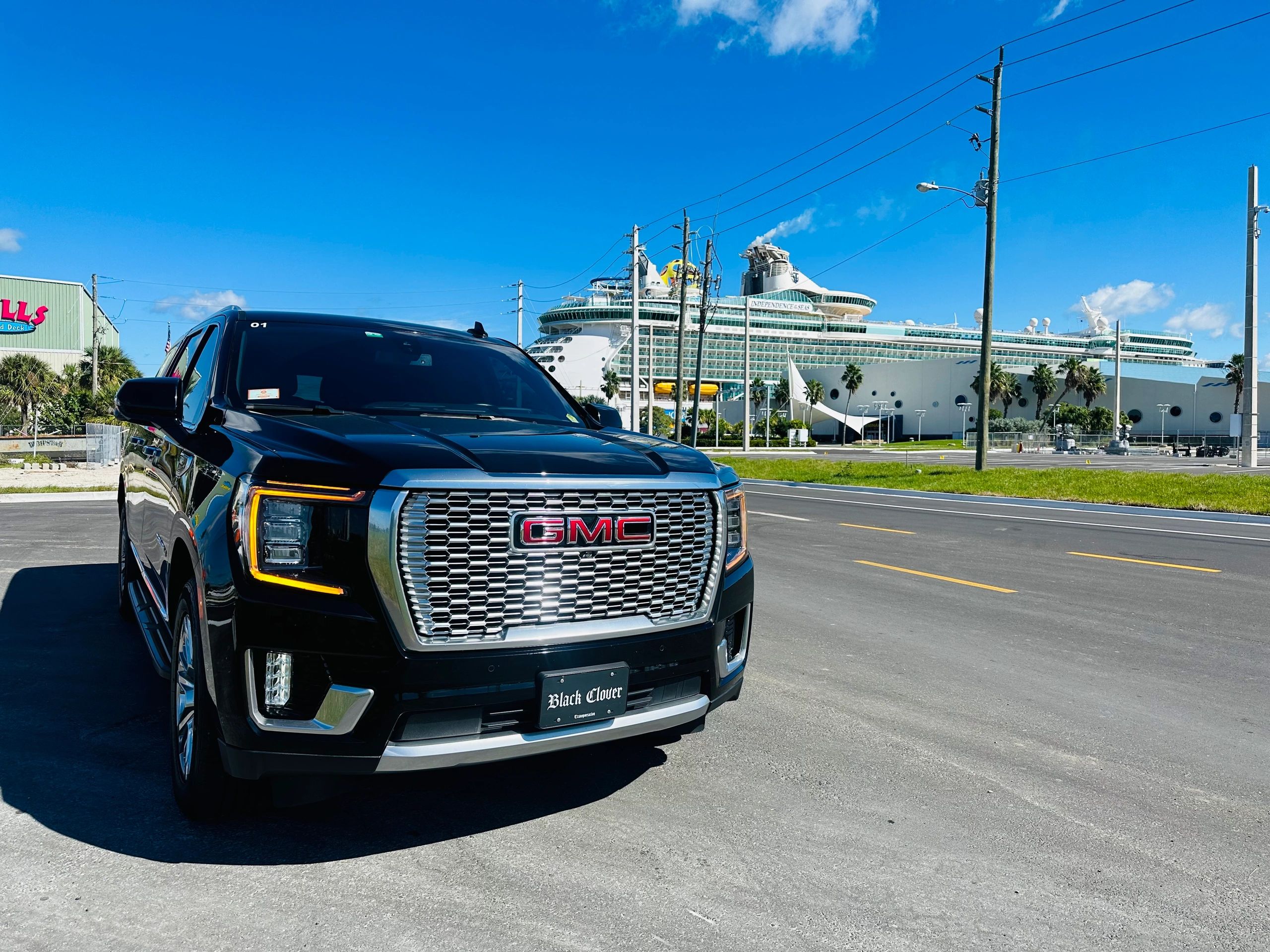 Transportation SUV at Port Canaveral