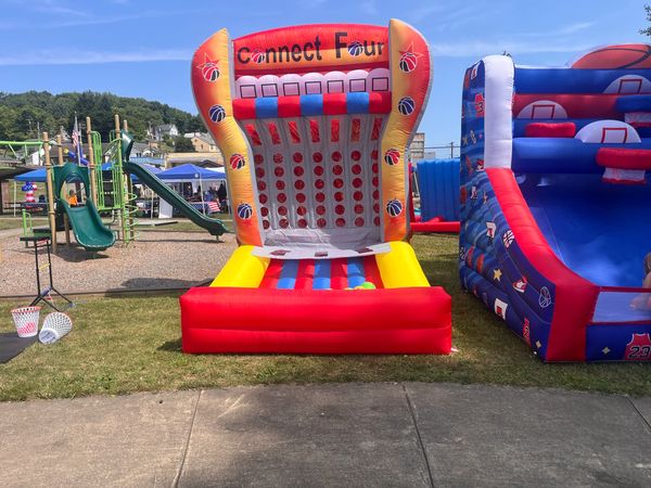 Inflatable connect four