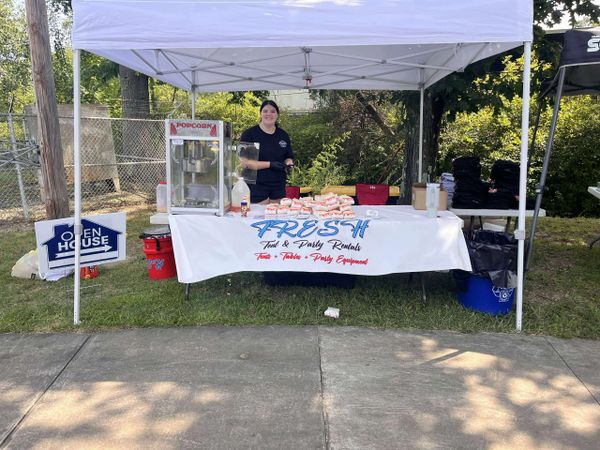 Party in park Petrolia Pennsylvania 