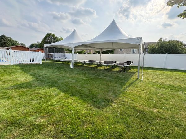 20x40 tent graduation 