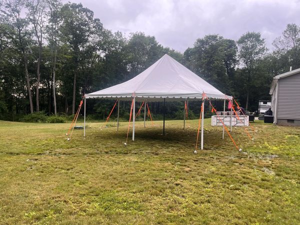 20x20 tent funeral 