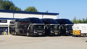 Coach hire Harrogate Ripon Wetherby Keighley