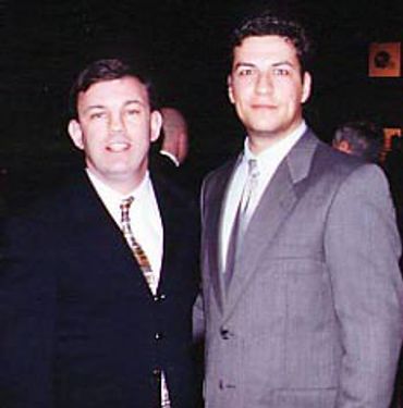 Lou Dottoli with Teddy Atlas in New York City