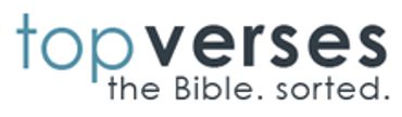 Logo for Top Verses, a Bible verse sorting website.