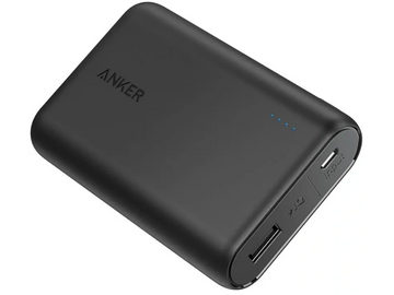 Anker black portable charger