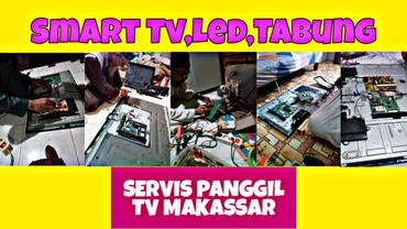 Service Panggil Tv Makassar(Global Electronik) Servis Tv