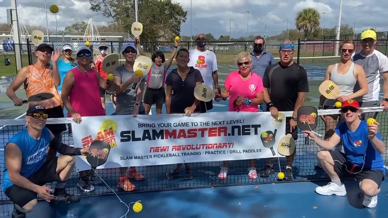 Innovative Details about   Slam Master SlamMaster Pro Pickleball Practice Training Paddle NEW 
