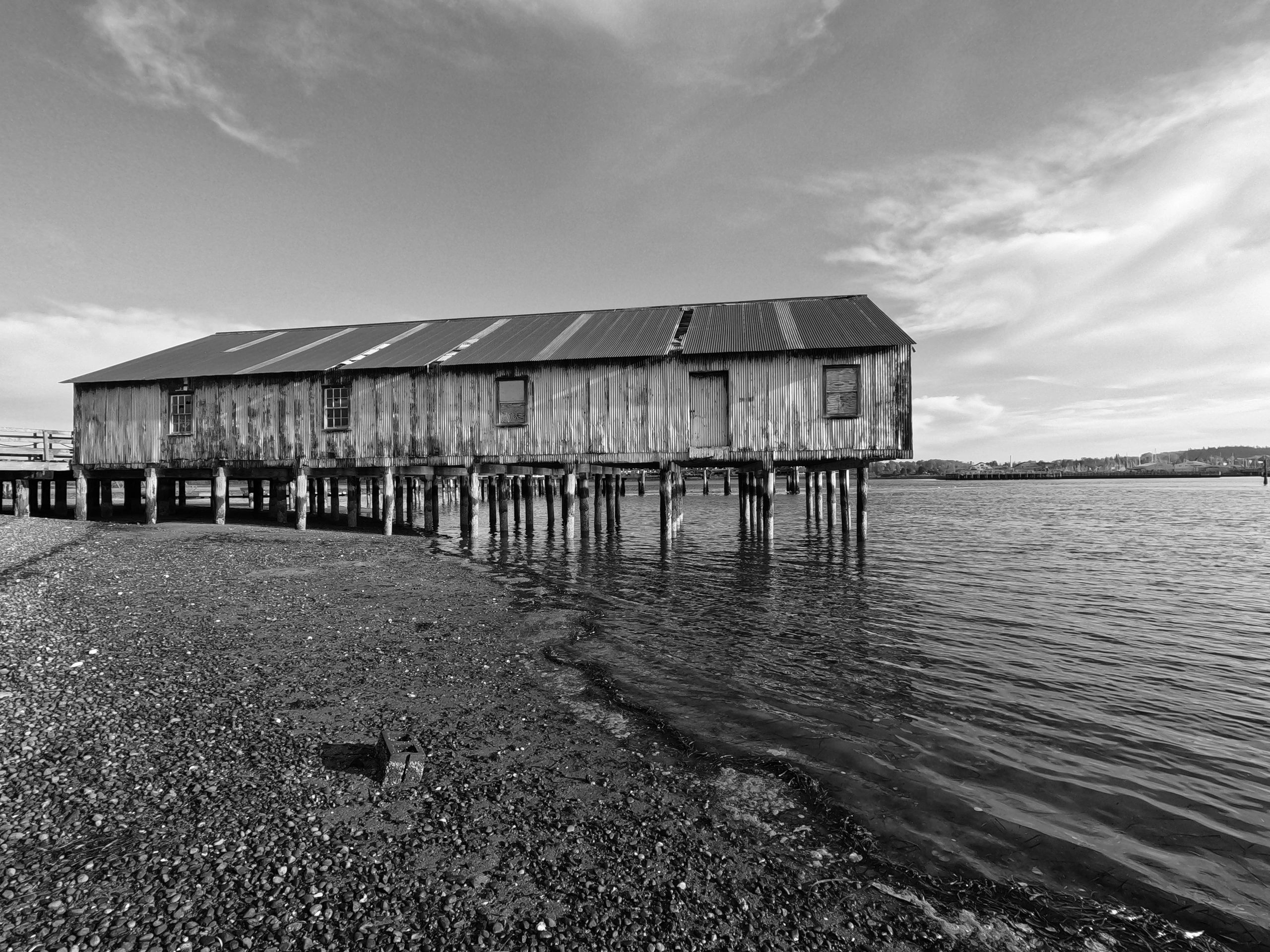 Alaska Packers original site in the lower 48, Semiahmoo, WA.
