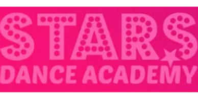 Logo of Stars Dance Academy in pink.