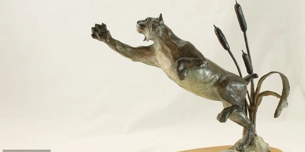 Bronze sculpture artist bronze bear sculpture bronze wildcats bird sculpture wildlife commission 