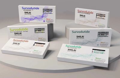 <img src="survodutide-pen.jpg" alt="Survodutide Pen, pre-filled injection pen with customizable">