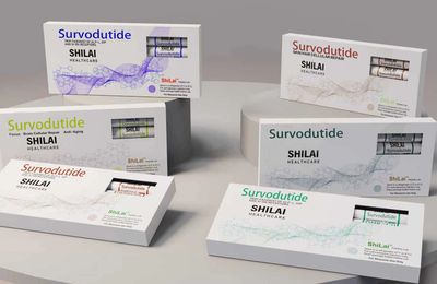 <img src="survodutide-pen.jpg" alt="Survodutide Pen, pre-filled injection pen with customizable">