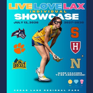 Live Love LAX individual showcase event poster.