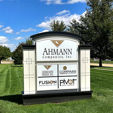 Ahmann Companies, Inc Multi-Tenant Monument.
