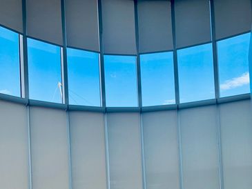 Roller Shades - the most popular blind available in manual and motorized options
