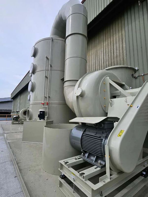 Industrial fume scrubber system for electroplating and galvanizing plants in Malaysia