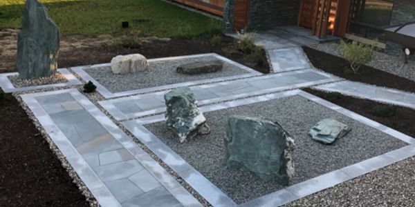 Zen Garden stone project.