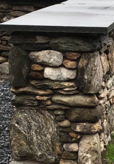 Stone, Stonework, Masonry, Vermont, Vermont landscape, Landscapes, Hardscape, Landscape construction