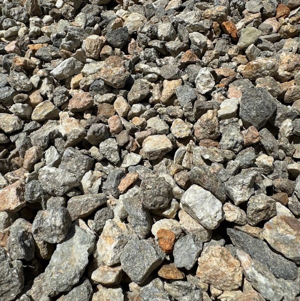 3/4" crush rock.