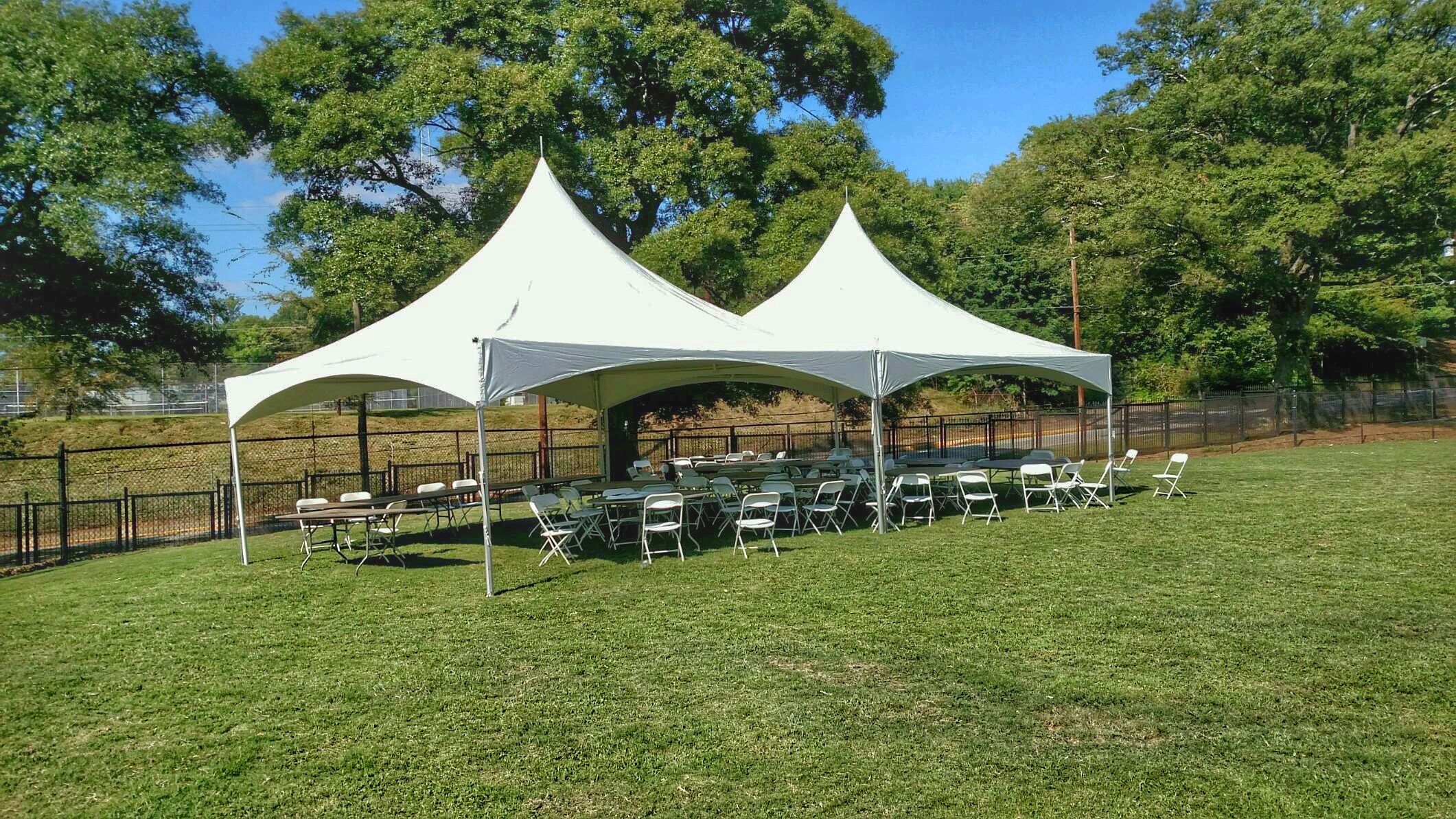 What size of tent do I need for my event?