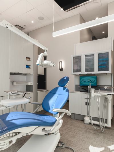 Cutting edge treatment spaces