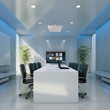 We can manage your video conference, huddle space or any commercial audio video installation needs.