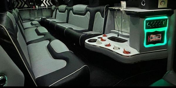 Thats the inside of our Suburban stretch limousine 