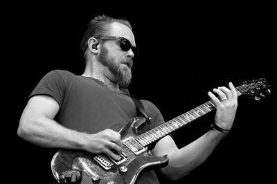 Mark Hosking, guitarist of Karnivool, Rock im Park Festival 2014 - Image by - Antje Naumann